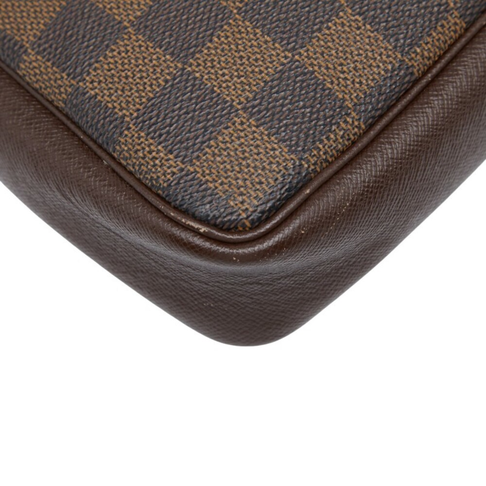 LOUIS VUITTON Authentic Brown Damier Leather Shoulder Bag - Picture 7 of 10